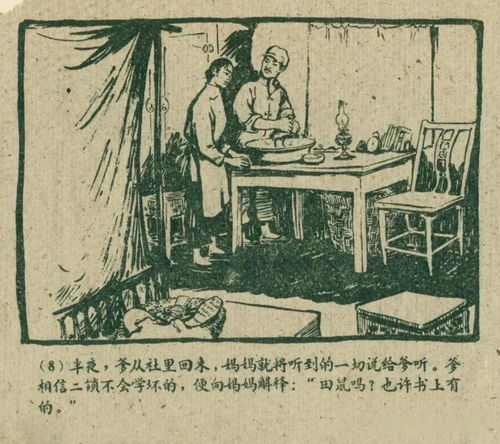 60年代精品連環(huán)畫(huà) 二鎖的故事 ,與廣大連友分享